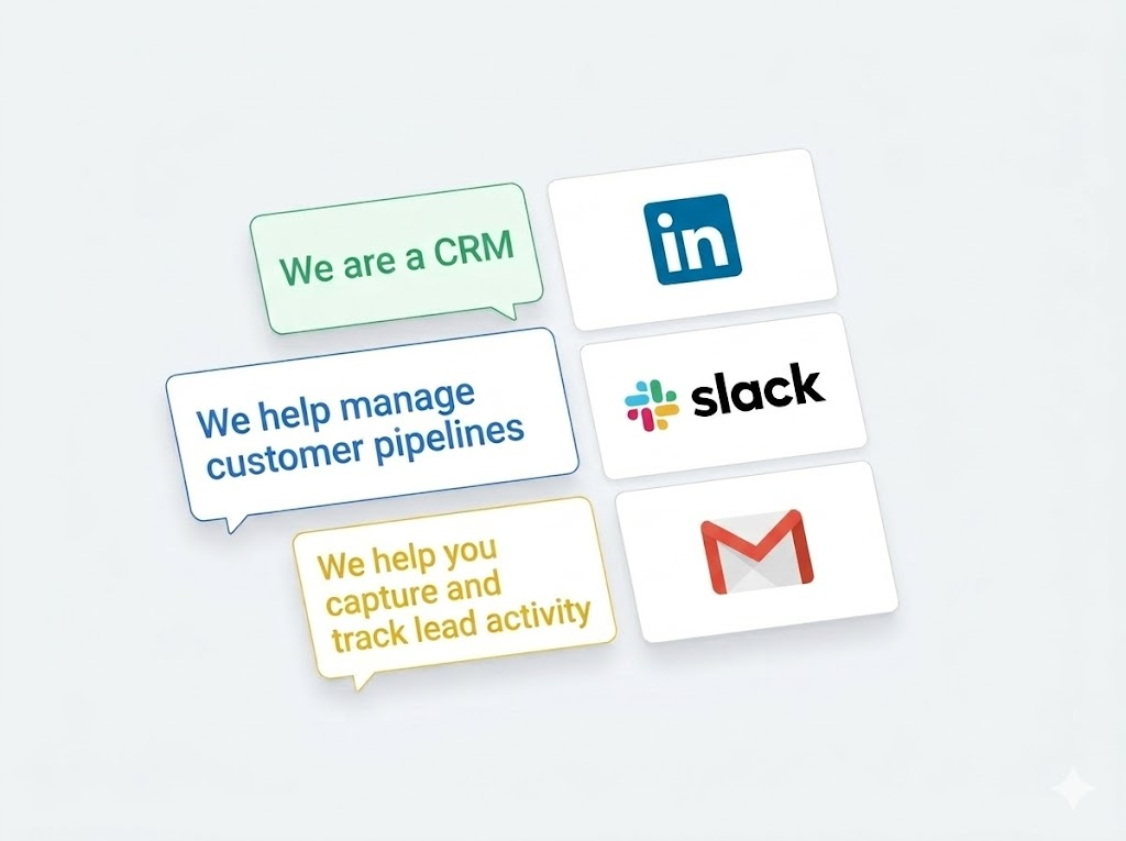 Messaging alignment across channels showing one unified position